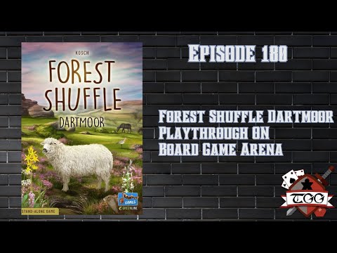 Forest Shuffle Dartmoor Playthrough | Full Gameplay on Board Game Arena (BGA)