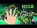 Hulk Finger Family Nursery Rhymes Songs For Kids Babies