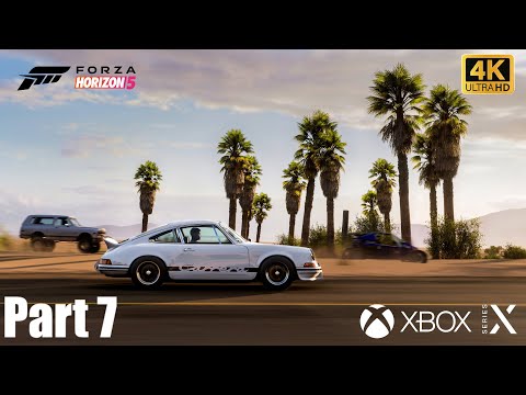 Forza Horizon 5 XBOX SX Lets Play Part 7 (FH5 GAMEPLAY WALKTHROUGH) 4K