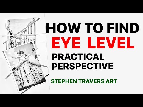 How to Find Eye Level   Practical Perspective