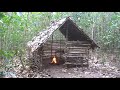 Video 'Building a primitive wattle and daub hut from scratch'