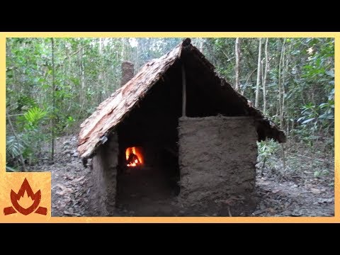 Primitive Technology: Wattle and Daub Hut