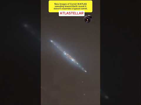 New images of Comet 3I/ATLAS speeding toward Earth reveal it doesn't resemble a typical comet.