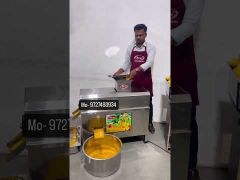 Mango Pulp Making Machine videos