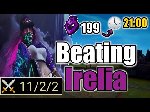 How To Counter Irelia- Akali vs Irelia- Unranked To Masters I Care4Dash