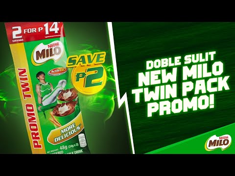 MILO® | Doble Sulit With The New MILO Twin Pack Promo! | Nestle PH