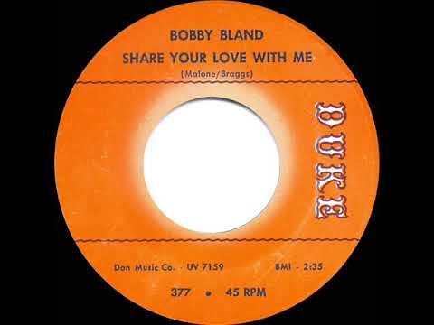 1964 HITS ARCHIVE: Share Your Love With Me - Bobby Bland