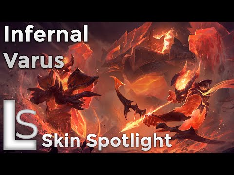 Infernal Varus - Skin Spotlight - Infernal Collection - League of Legends