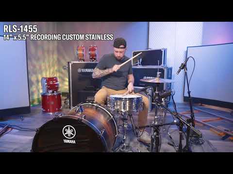 Yamaha Stainless Steel 14” x 5.5” Vs. Aluminum 14” x 5.5” Snare Drum Comparison