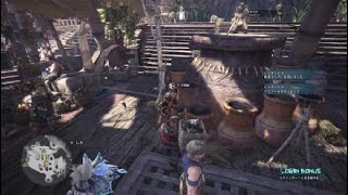 モンスターハンターワールド　装飾品ガチャ4連