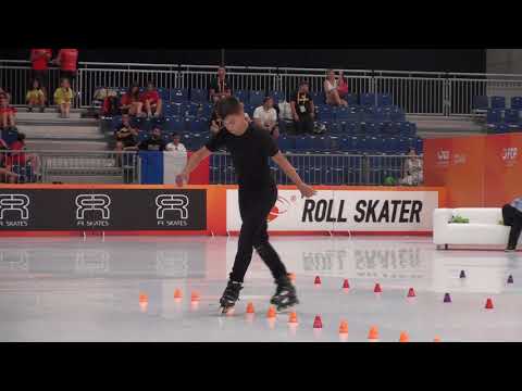 2019 WRG Inline Freestyle Classic Slalom JRM Final 10th Place Zharkov Mikhail (RUS)