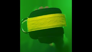 Prozis | Ankle Strap - Single (1) - Black / Neon Yellow