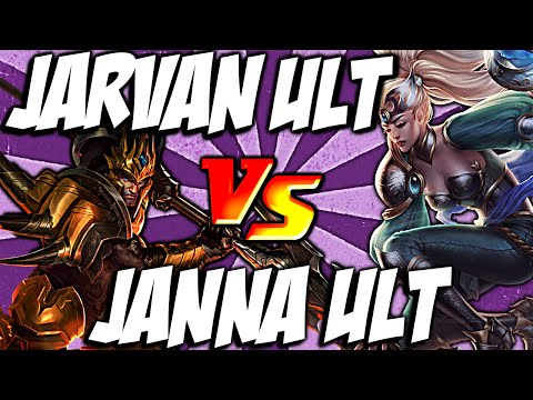 Janna Ult vs Jarvan Ult - Monsoon vs Cataclysm by LoL Clash & Combo #lolclash