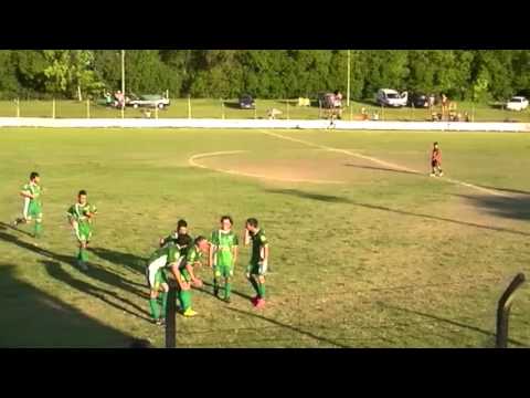 Gol de Carlos Jaime que le dio el triunfo a Juventud Unida