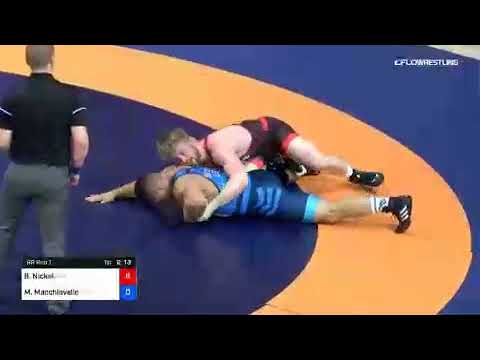 92 Kg Rr Rnd 1 Bo Nickal Nittany Lion Wrestling Club Vs Michael Macchiavello Titan Mercury Wrestli