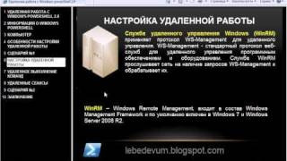 Удаленная работа с Windows PowerShell 2.0 [1/3]