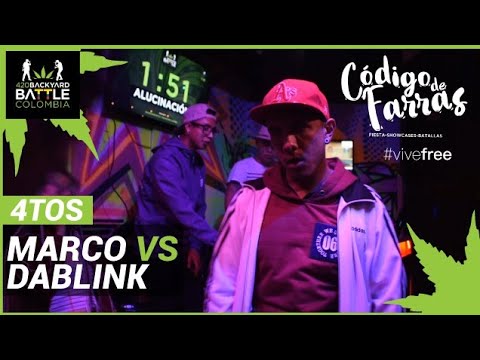 DABLINK vs MARCO  - 4tos-REGIONAL BOGOTÁ - 420 BACKYARD 2020