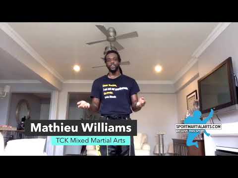 Mathieu Williams - Kicking for Sparring Work Out