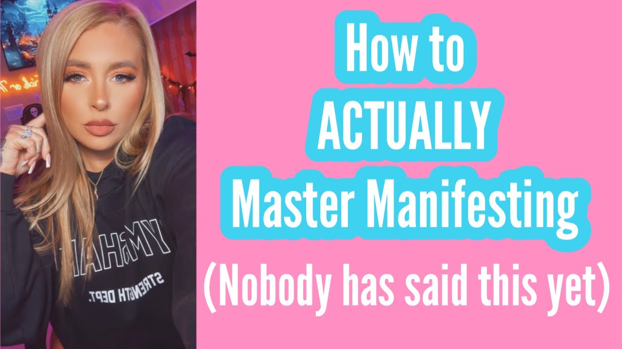 What nobody will tell you about manifestation…