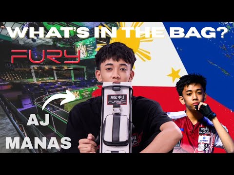 WHAT'S INSIDE AJ MANAS' POOL CUE BAG??