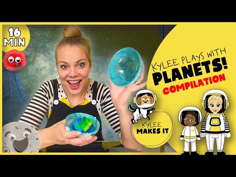 Planet Play for Kids | Fun Stories and Pretend Play with Solar System Planets Crafts!