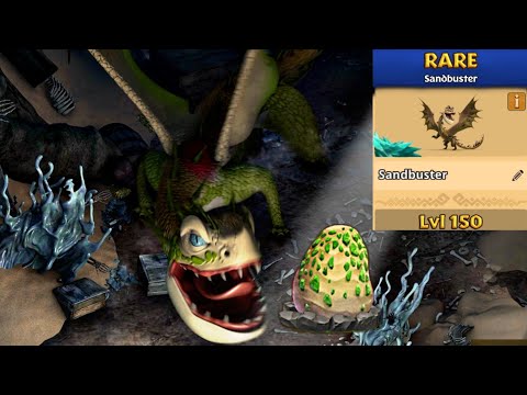 Sandbuster Max Level 150 Titan Mode - Dragons:Rise of Berk