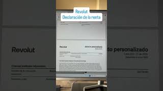Revolut declaración de la renta ¿cómo se hace?