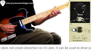 Video thumbnail for Earthquaker Devices Black Eye Boost by Prymaxe