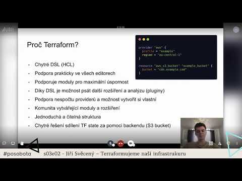 Jiří Svěcený Terraformujeme naši infrastrukuru