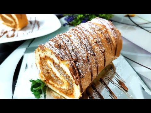 Rulada din albusuri de ou si crema cu Nuca || Ce mâncăm astăzi!?