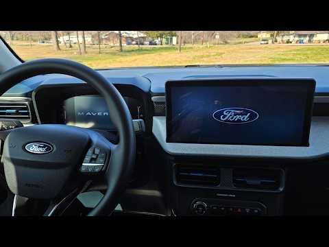 2025 Ford Maverick: Full Tour of the Digital Instrument Cluster & 13.2-Inch Infotainment System!