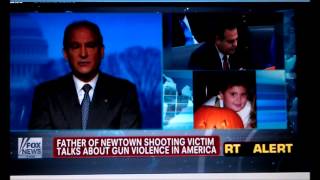 ALERT!! Father of Sandy Hook victim speaks out on gun violence