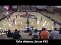 Talia Watson, Setter, Volleyball Player, Class of 2018!