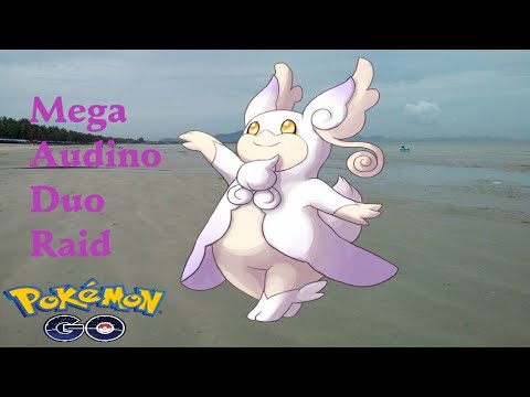 Mega Audino Duo Raid - Pokemon Go