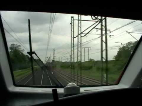 W kabinie 27WE / Polish train 27WE - inside the drivers cab