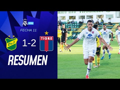Defensa y Justicia 1-2 Tigre | #TorneoApertura2025 | RESUMEN | FECHA 11