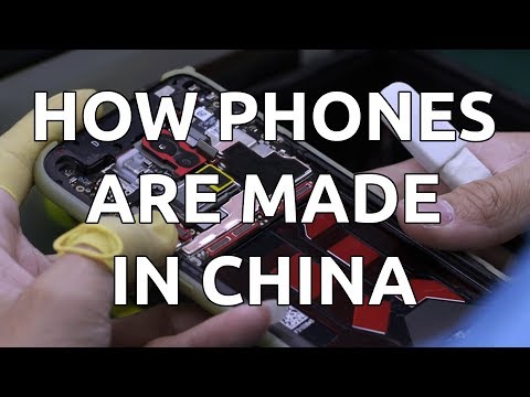 How Smartphones are made in China
