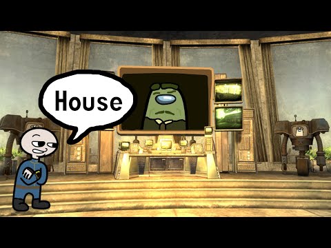 Defeating Amogus Mr. House