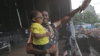 MEEK MILL - BRINGS HIS SON OUT &quot;VERSACE FREESTYLE&quot; &quot;LEVELS&quot; #RIPLILSNUPE