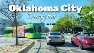 Oklahoma City, Oklahoma, driving tour 4K , OKC #usatravelvlog #usa