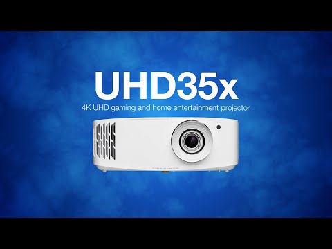 Optoma UHD35x - 4K UHD gaming and home entertainment projector
