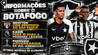 🚨 KADIR COM PROPOSTA DE R$ 50 MILHÕES DA PREMIER LEAGUE | NEWTON PODE IR PARA O SPFC | CAMINHO SULA