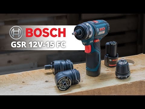 Bosch GSR 12V 15 FC - 12 Volt Cordless Drill/Driver with FlexiClick | Introduction