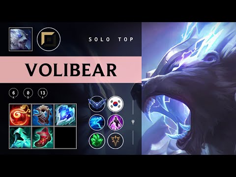 Volibear Top vs Aatrox - KR Diamond Patch 25.24
