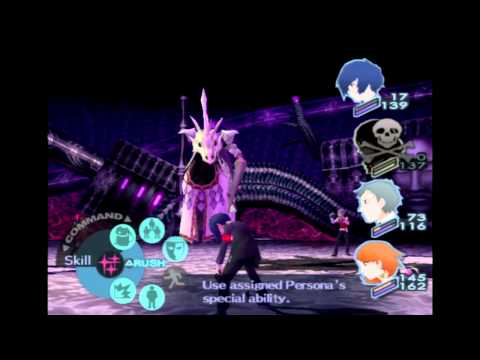 Persona 3 FES Part 21 - Tartarus Boss 7: Intrepid Knight (Hard)