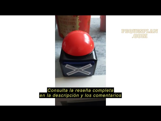 Vídeo relacionado con BEAN LIEVE Game Buzzer Answer Button - Game Show Buzzer con luz y Sonido de Alarma Trivia Quiz Got Talent Buzzer, Quiz Buzzers para niños en el Aula, botón de zumbador Rojo para Family Feud Game
