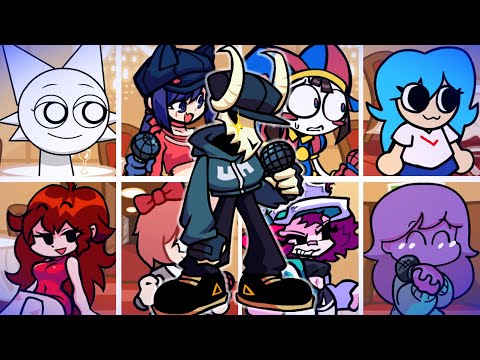 Last Chance But Every Turn a Different Character Sings 🎶 (FNF But Everyone Sing It)