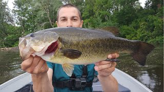 BIG FISH DAY! Multiple 20's! Bass Fishing Minnesota