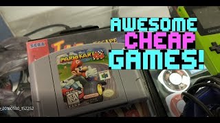 Thrift Store Game Finds! Mario Kart 64, Pokemon Yellow & Cards, & So much more!