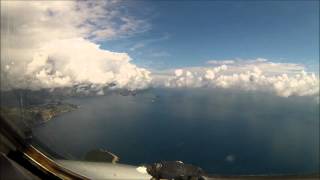 preview picture of video 'A Must see ! DUBROVNIK Amazing Cockpit view approach with a nice landing and taxy to Parking'